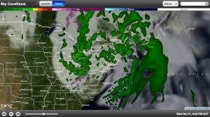 Right Weather Future Cast - Sandy's ghost still hanging around the Northeast
