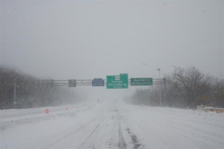 There were no cars stuck on I-195 like in the Blizzard of '78, there were just no cars on I-195!